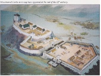Artists impression of Mountsorrel Castle