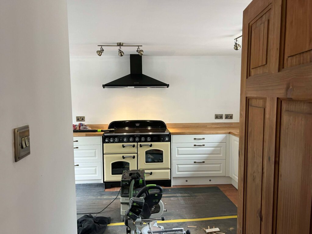 Ceiling lights need moving!